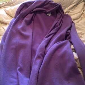 Periwinkle Cashmere Cardigan